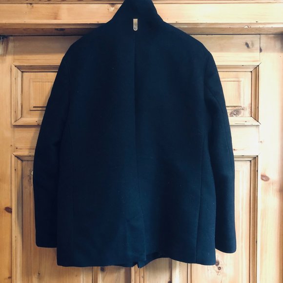 Mackage Black Wool Coat - Picture 2 of 2